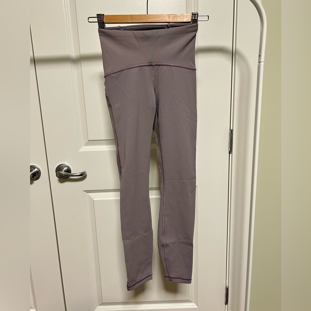 Lululemon Dusty Purple High-Waisted Leggings Size 2